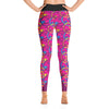 Official Beach Bum High Waist Yoga Leggings- Bum Logo