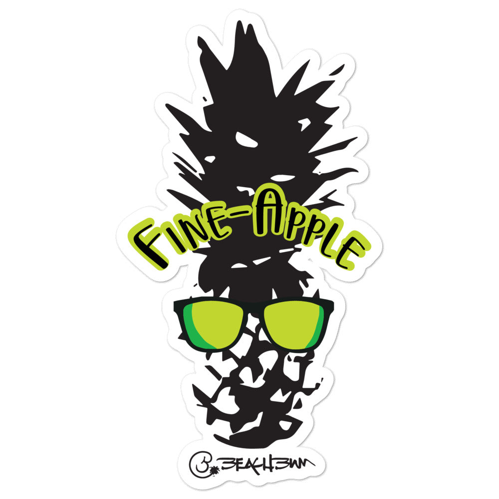 Official Beach Bum Bubble-free stickers- Fine-Apple