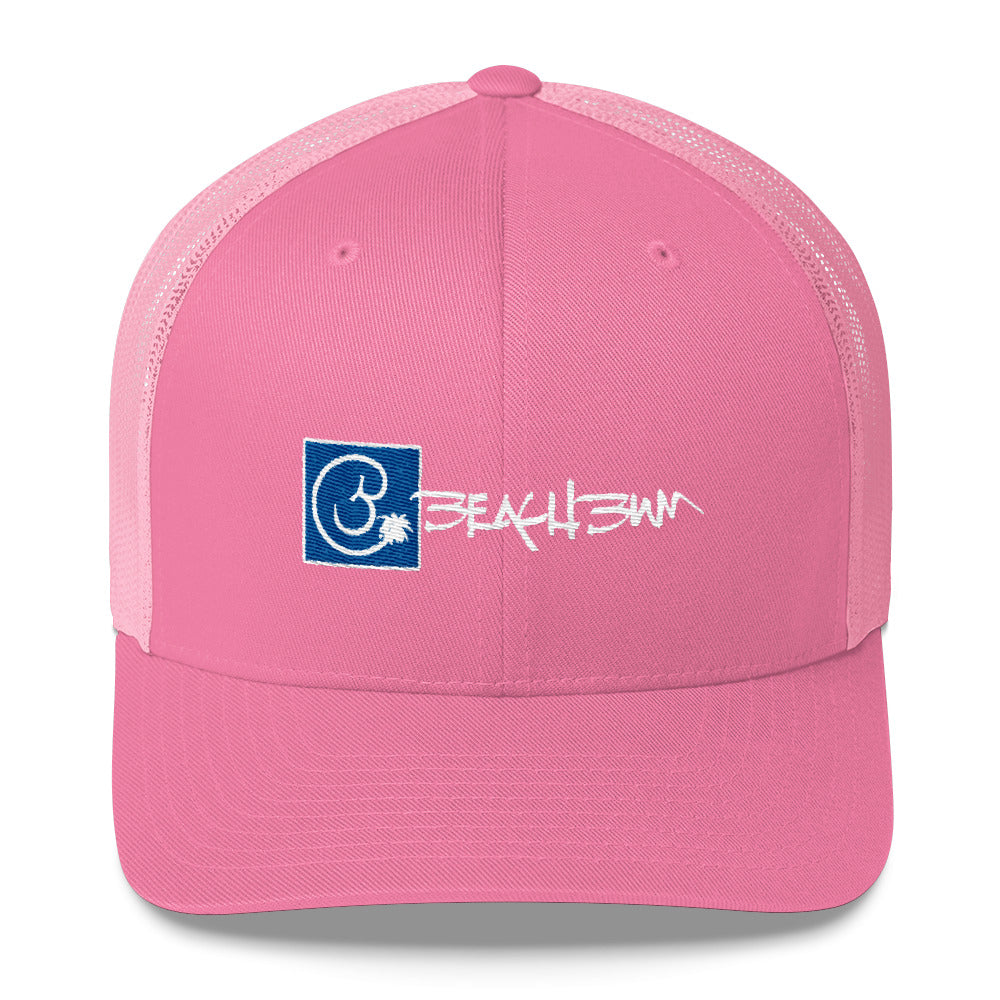 Official Beach Bum Trucker Cap- Square Logo