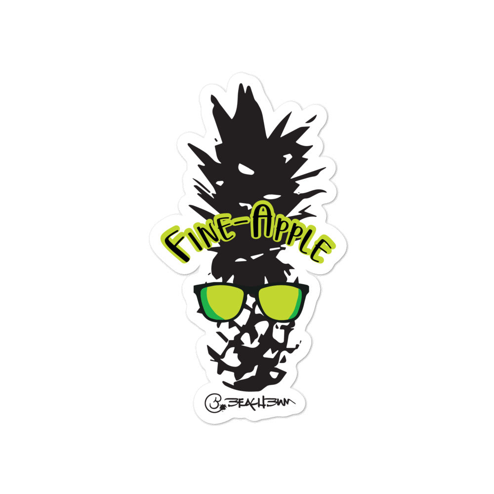 Official Beach Bum Bubble-free stickers- Fine-Apple
