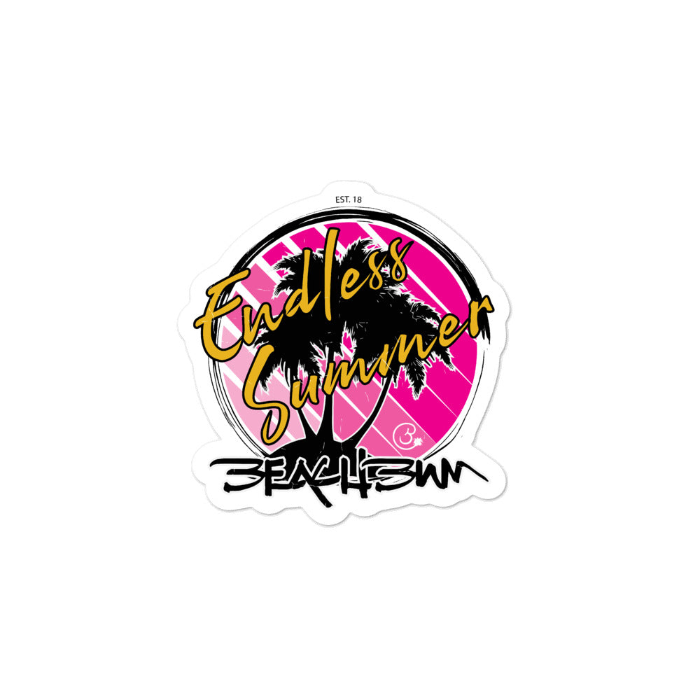 Official Beach Bum Bubble-free stickers- Endless Summer