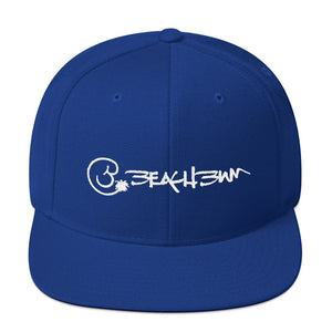 Official Beach Bum Flat Brim Snapback Hat - Beach Bum Lifestyle Brand~ Gear and Apparel