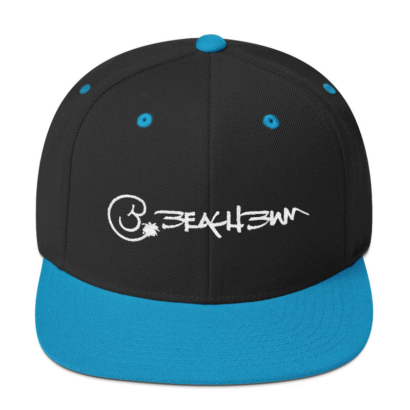 Official Beach Bum Flat Brim Snapback Hat - Beach Bum Lifestyle Brand~ Gear and Apparel