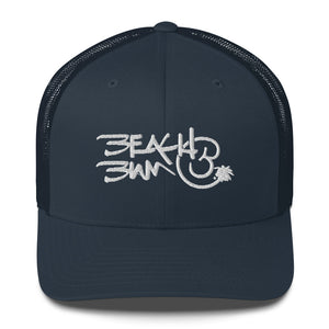 Official Beach Bum Trucker Cap- Compact Logo