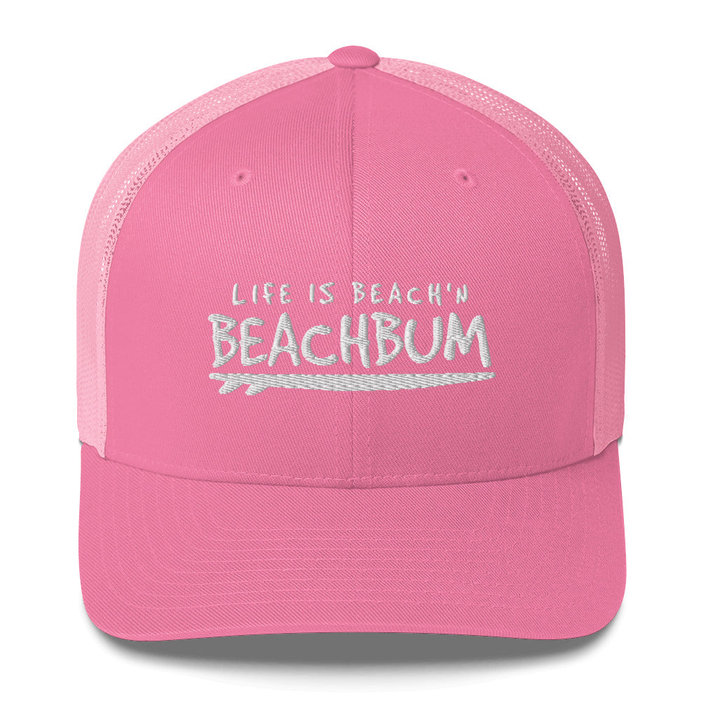 Official Beach Bum Trucker Cap- Surf Board