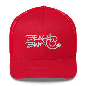 Official Beach Bum Trucker Cap- Compact Logo