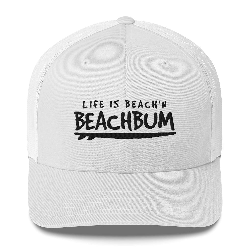 Official Beach Bum Trucker Cap- Surf Board