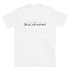 Official Beach Bum Short-Sleeve Unisex T-Shirt- BEACH•REEF•OCEAN (Art on Back)