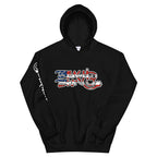 Official Beach Bum Unisex Hoodie- Compact Logo USA