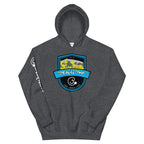 Official Beach Bum Unisex Hoodie- Surf • Beach • Fish Shield