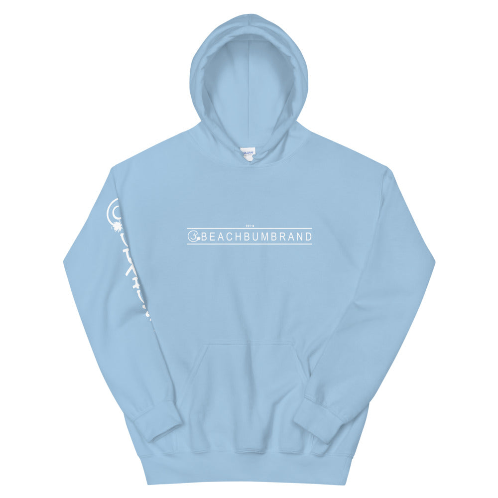 Official Beach Bum Unisex Hoodie- Locals Only (Art on Back)