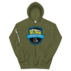 Official Beach Bum Unisex Hoodie- Surf • Beach • Fish Shield