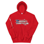 Official Beach Bum Unisex Hoodie- Compact Logo USA