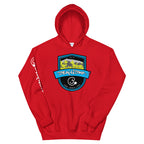 Official Beach Bum Unisex Hoodie- Surf • Beach • Fish Shield