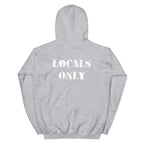 Official Beach Bum Unisex Hoodie- Locals Only (Art on Back)
