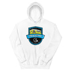 Official Beach Bum Unisex Hoodie- Surf • Beach • Fish Shield