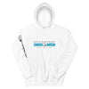 Official Beach Bum Unisex Hoodie- Blue Hibiscus