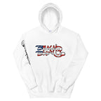 Official Beach Bum Unisex Hoodie- Compact Logo USA
