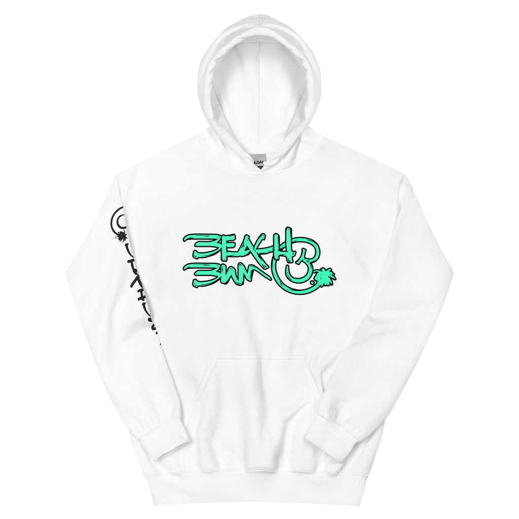 Official Beach Bum Unisex Hoodie- Compact Logo
