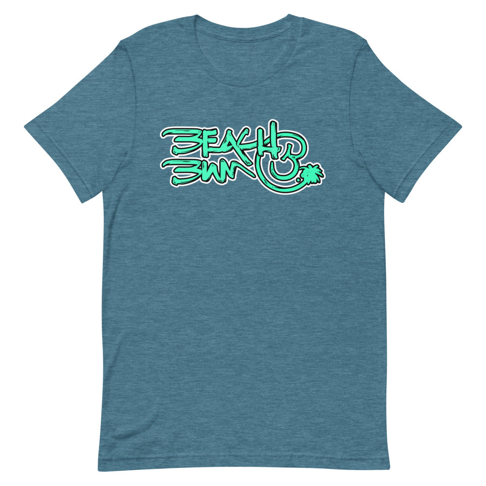 Official Beach Bum Short-Sleeve Unisex T-Shirt- Compact Logo Tee