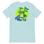 Official Beach Bum Short-Sleeve Unisex T-Shirt- Your Tie, Mai Tai (Art on Back)
