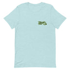 Official Beach Bum Short-Sleeve Unisex T-Shirt- I've Been Vaca-inated (Art on Back)