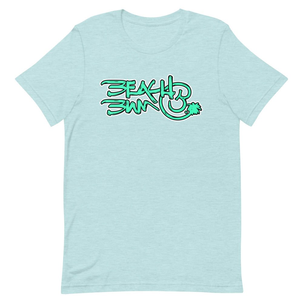 Official Beach Bum Short-Sleeve Unisex T-Shirt- Compact Logo Tee