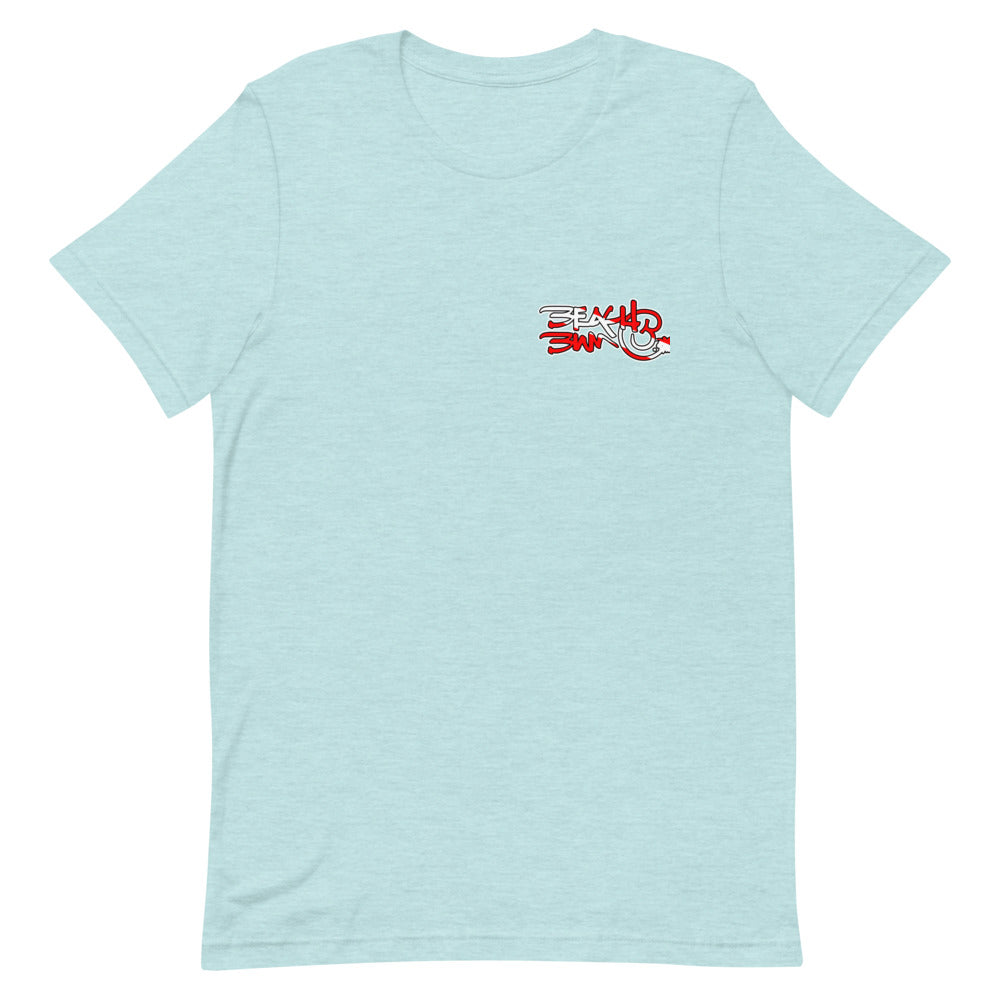 Official Beach Bum Short-Sleeve Unisex T-Shirt- Tanked (Art on Back)