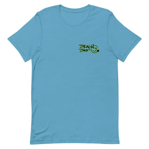 Official Beach Bum Short-Sleeve Unisex T-Shirt- No Service (Art on Back)