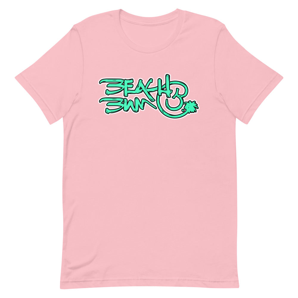 Official Beach Bum Short-Sleeve Unisex T-Shirt- Compact Logo Tee