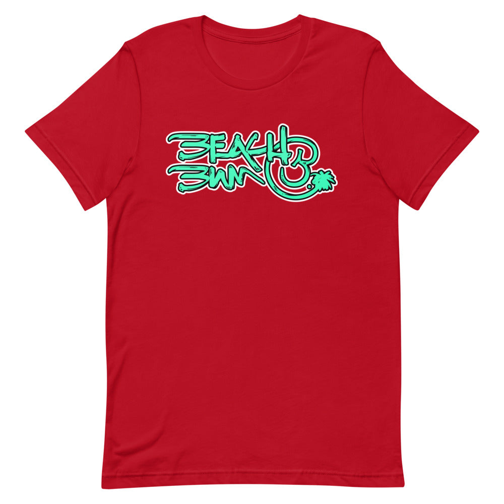 Official Beach Bum Short-Sleeve Unisex T-Shirt- Compact Logo Tee