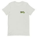 Official Beach Bum Short-Sleeve Unisex T-Shirt- I've Been Vaca-inated (Art on Back)