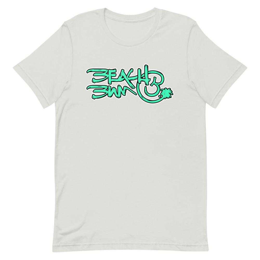 Official Beach Bum Short-Sleeve Unisex T-Shirt- Compact Logo Tee