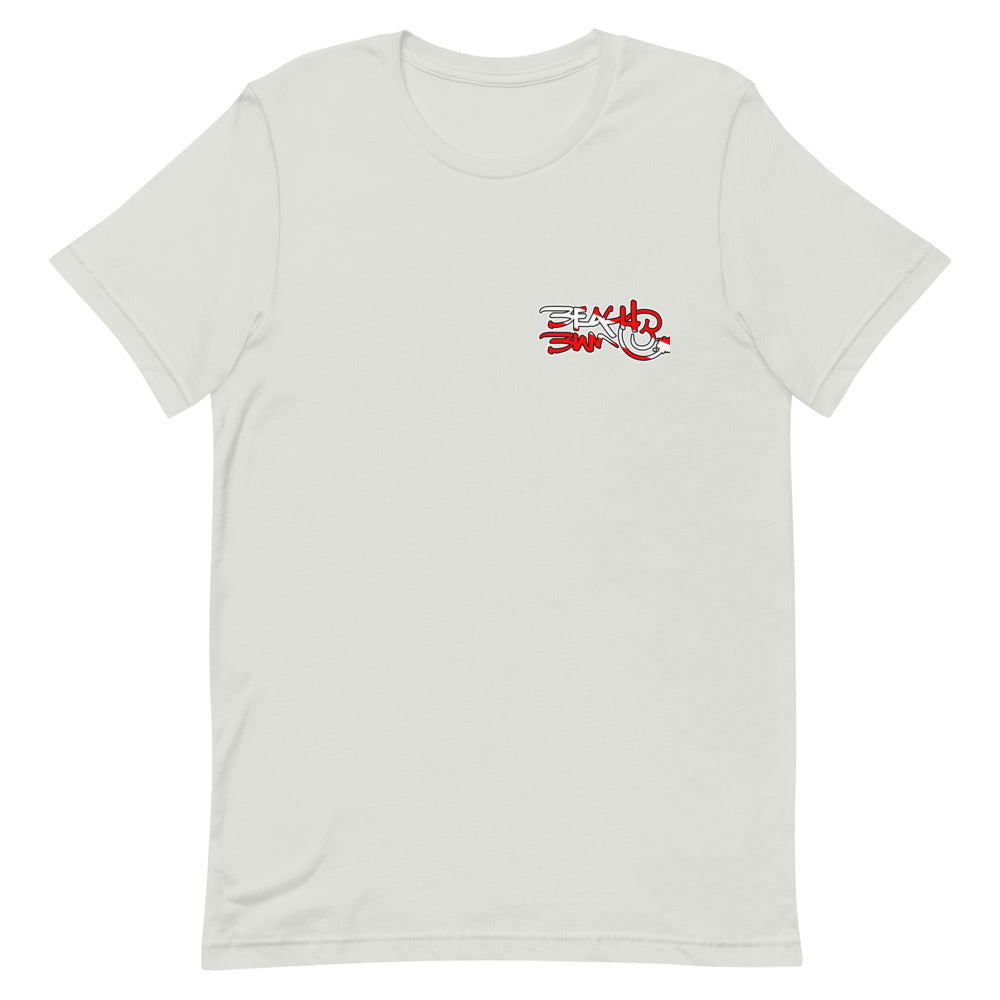Official Beach Bum Short-Sleeve Unisex T-Shirt- Tanked (Art on Back)