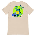 Official Beach Bum Short-Sleeve Unisex T-Shirt- Your Tie, Mai Tai (Art on Back)