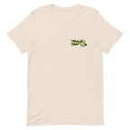 Official Beach Bum Short-Sleeve Unisex T-Shirt- I've Been Vaca-inated (Art on Back)