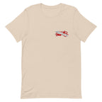 Official Beach Bum Short-Sleeve Unisex T-Shirt- Tanked (Art on Back)