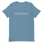 Official Beach Bum Short-Sleeve Unisex T-Shirt- Layin N' Swayin (Art on Back)