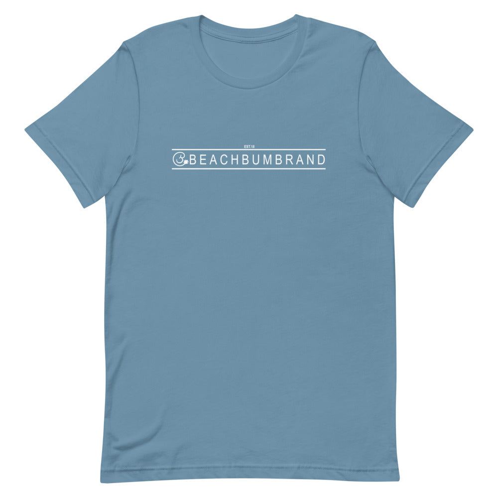 Official Beach Bum Short-Sleeve Unisex T-Shirt- Layin N' Swayin (Art on Back)