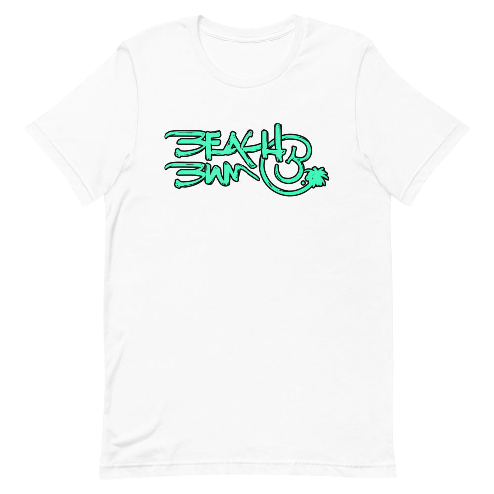 Official Beach Bum Short-Sleeve Unisex T-Shirt- Compact Logo Tee