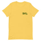 Official Beach Bum Short-Sleeve Unisex T-Shirt- I've Been Vaca-inated (Art on Back)