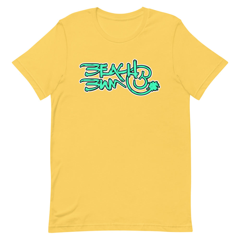 Official Beach Bum Short-Sleeve Unisex T-Shirt- Compact Logo Tee