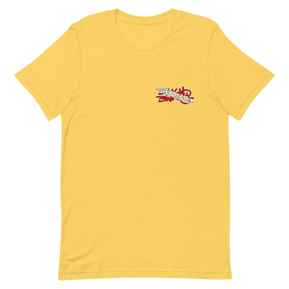 Official Beach Bum Short-Sleeve Unisex T-Shirt- Tanked (Art on Back)