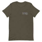 Official Beach Bum Short-Sleeve Unisex T-Shirt- Chill Out (Art on Back)