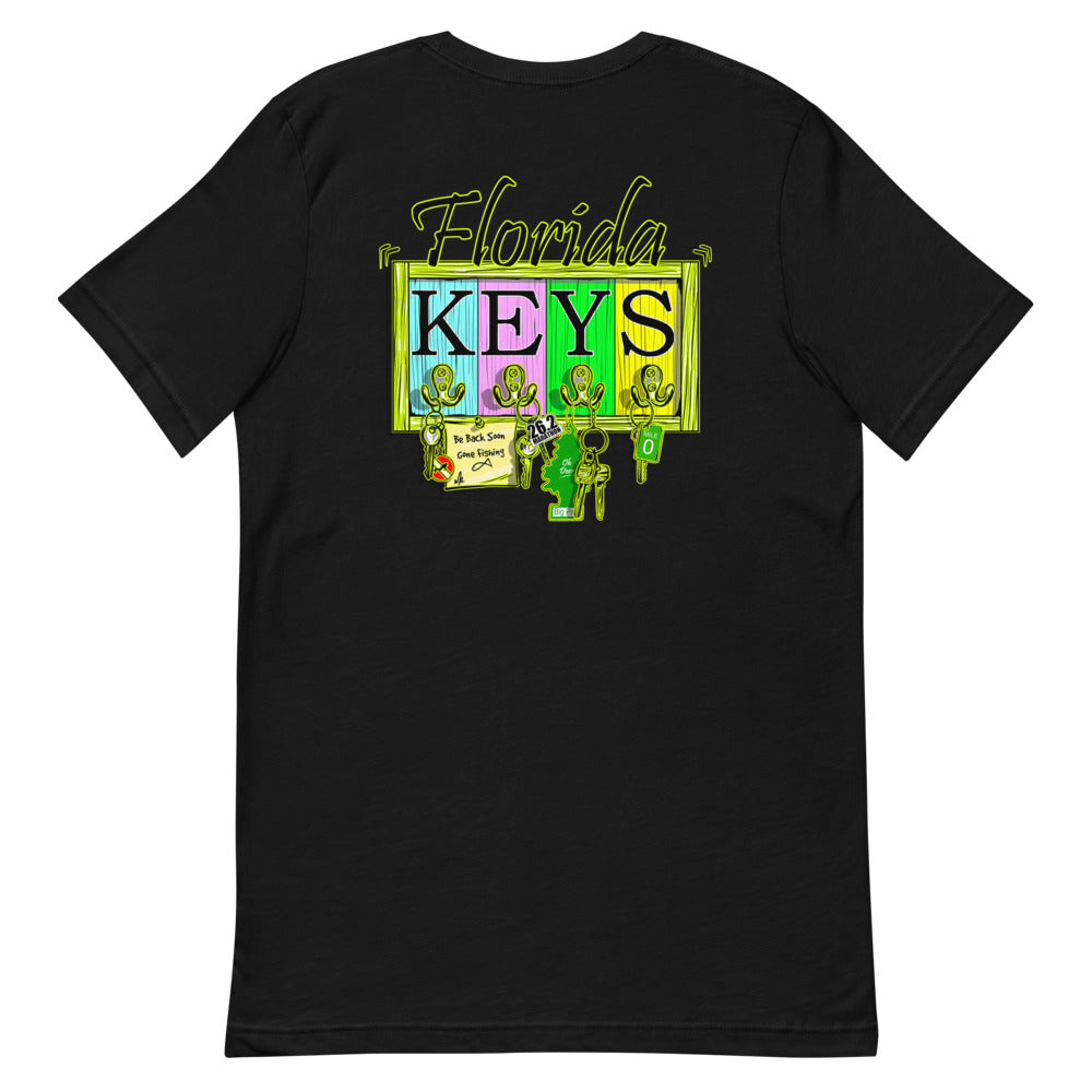 Official Beach Bum Short-Sleeve Unisex T-Shirt- Florida Keys