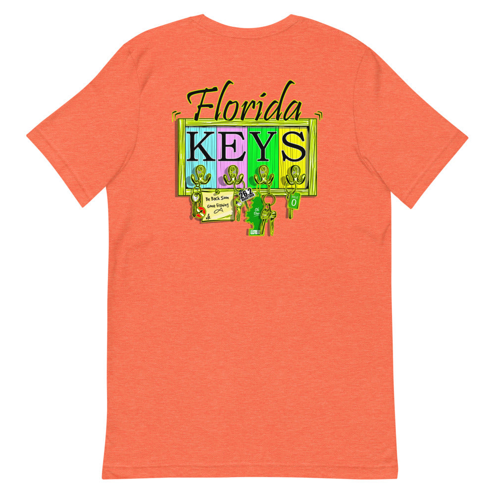 Official Beach Bum Short-Sleeve Unisex T-Shirt- Florida Keys