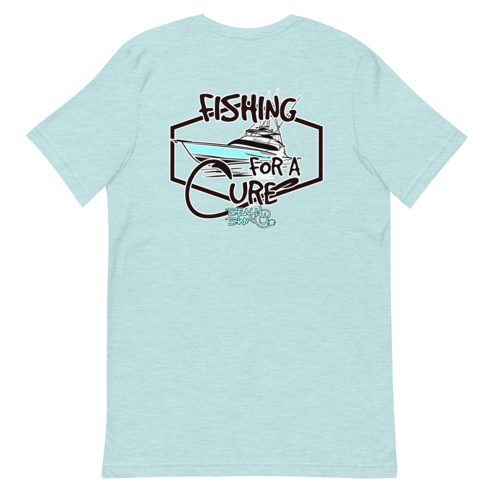 Official Beach Short-Sleeve Unisex T-Shirt- Fishing For A Cure