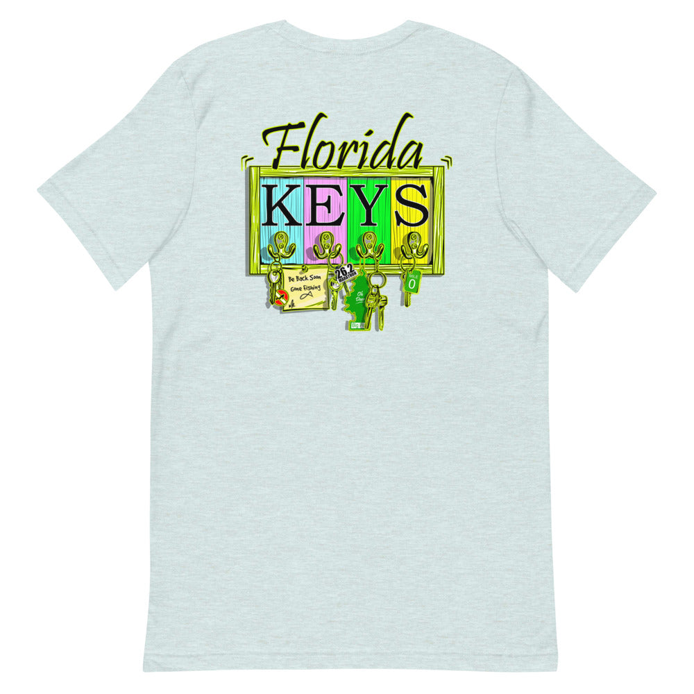 Official Beach Bum Short-Sleeve Unisex T-Shirt- Florida Keys
