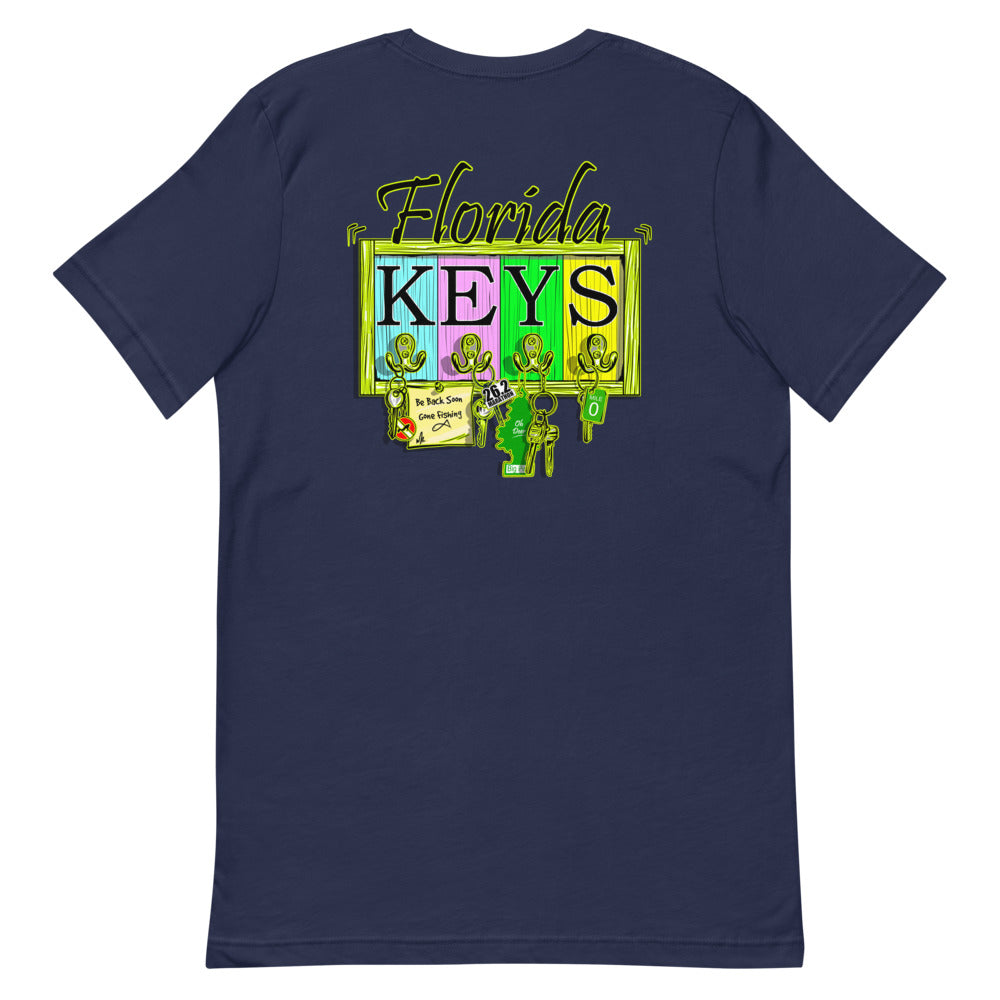 Official Beach Bum Short-Sleeve Unisex T-Shirt- Florida Keys