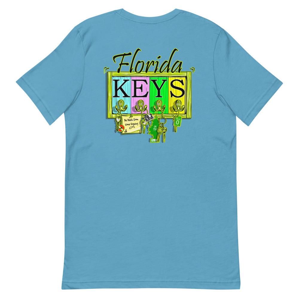 Official Beach Bum Short-Sleeve Unisex T-Shirt- Florida Keys